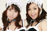 栗原まあや,大沢佑香 ゴスロリメイド服で檻に監禁された奴隷だったら