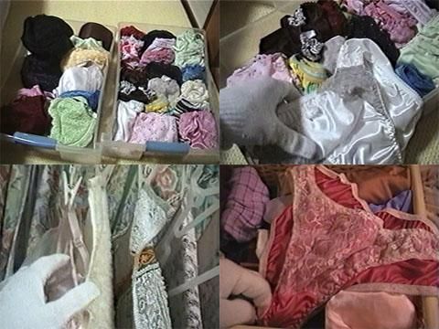 下着ドロボー 其の壱 人物不明