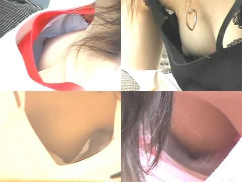 胸元これくしょん☆直下型胸チラ Vol.8