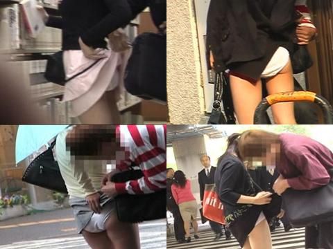 スカートめくり決死隊 素人多数