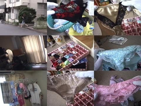 下着泥棒の手口 素人