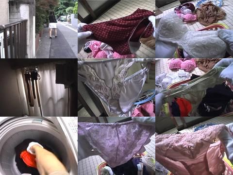 下着泥棒の手口 vol.04 素人