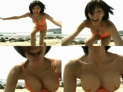 勢い良すぎてボヨ?ン!&揺れすぎ 眞●かをり