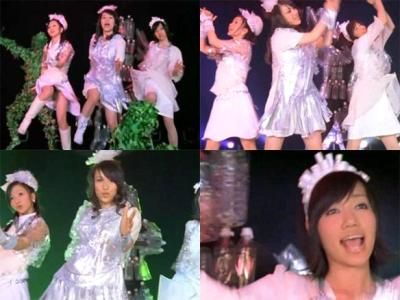 P●rfume N●K リサイクルCMでか●ゆかパンチラ! P●rfume
