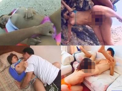 夏!海!グラドル級ギャルの解放セックス! 素人多数