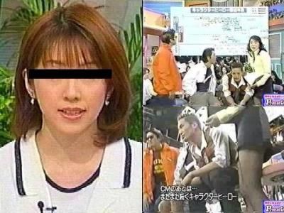 ナイスパンチラ? 高●真紀子