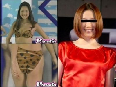 水着ファッションショー 米●涼子