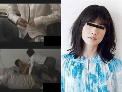 男をベットへ押し倒し・・・ 原●知世