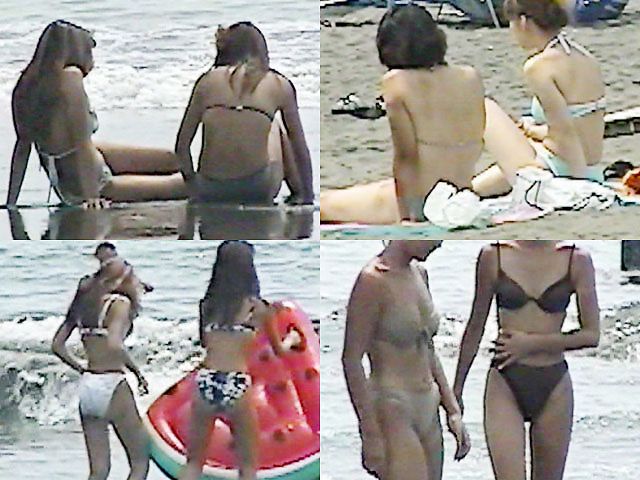 真夏のビーチ盗撮 Vol.1 素人多数