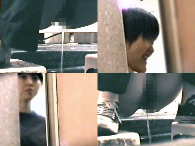 ざわざわ構内トイレ 素人多数