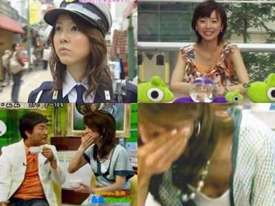 日●レ女子アナ 宮●宣子 笑いすぎてブラちら♪ 宮●宣子