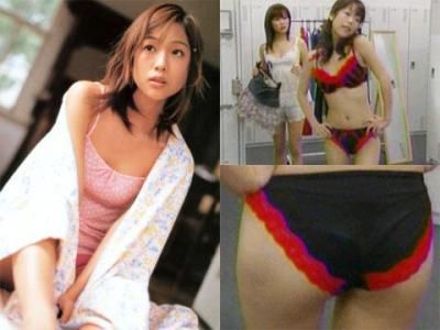 椎●法子 下着姿で腰をフリフリお宝映像 椎●法子