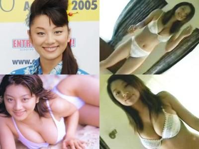 はちきれんばかりの巨乳、小●栄子がベッドでバイン、ボイン! 小●栄子