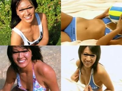 浅●美和 水着の下の割れ目がパックリ♪ 浅●美和