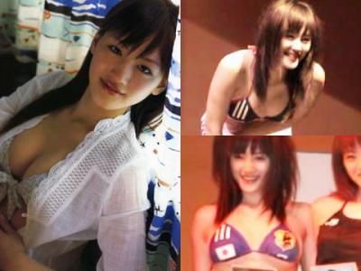 まん丸ボールおっぱいで、ハイッ!チーズ! 綾●はるか