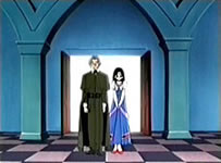 anime boy and mom