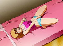 over the knee spanking anime